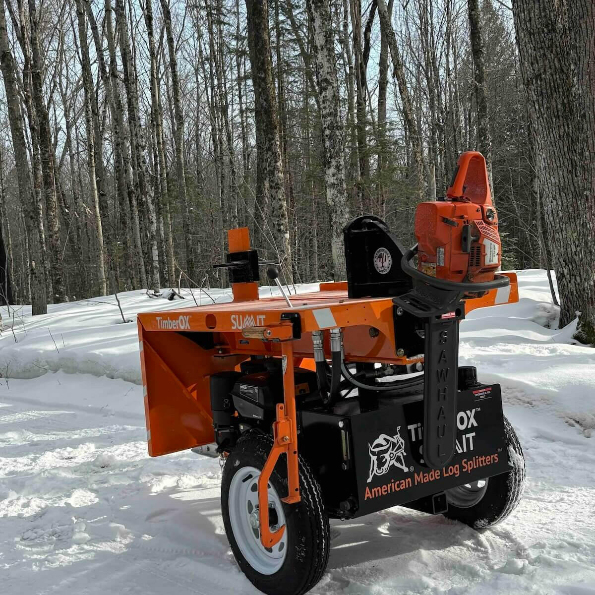 TimberOX Summit 30-Ton Log Splitter