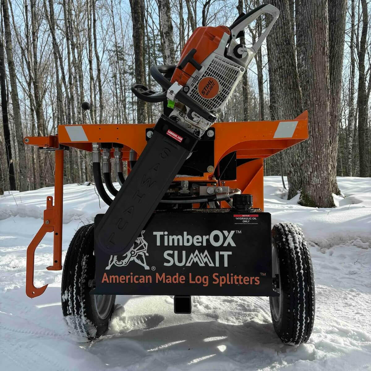 TimberOX Summit 30-Ton Log Splitter