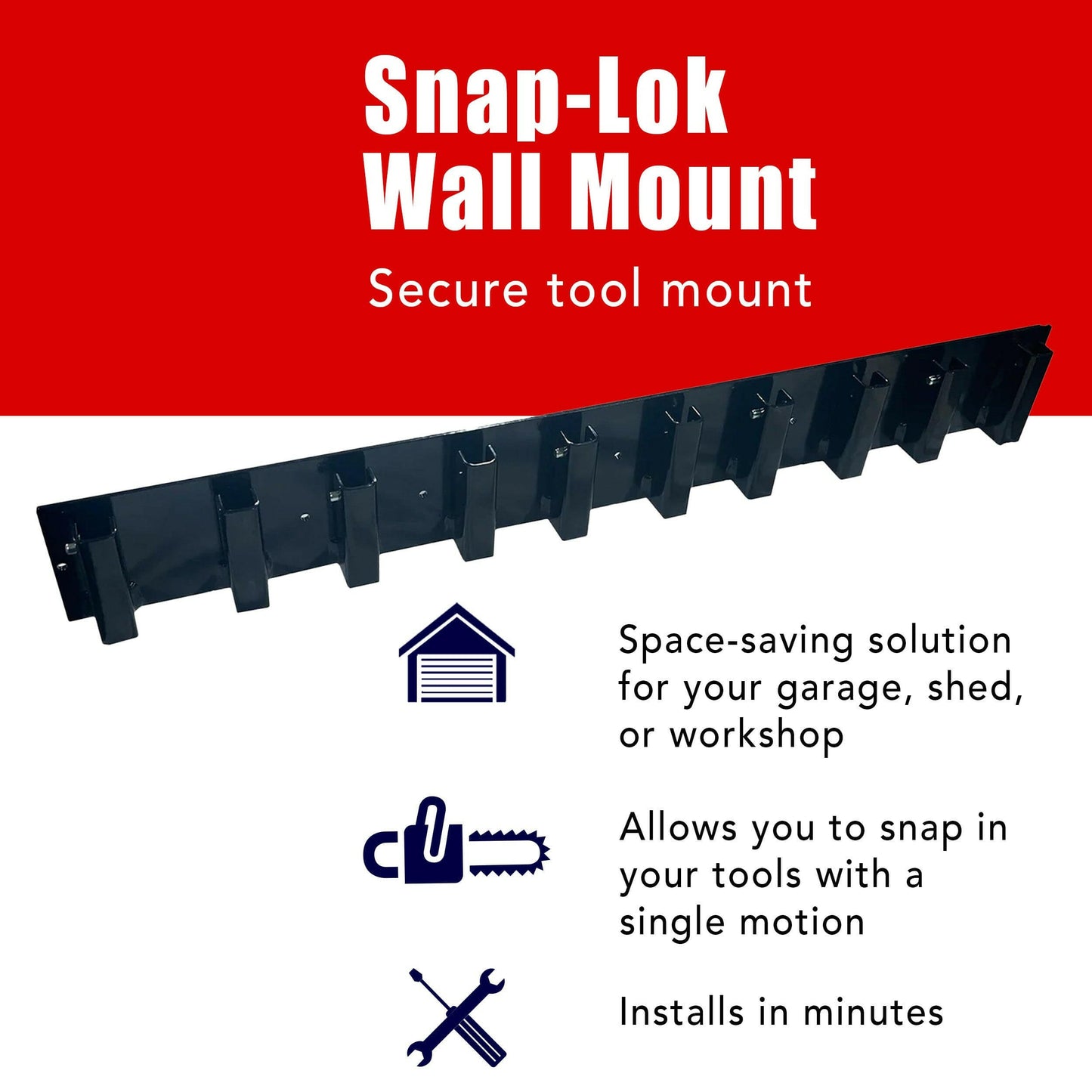 GearHaul Snap-Lok Wall Mount.