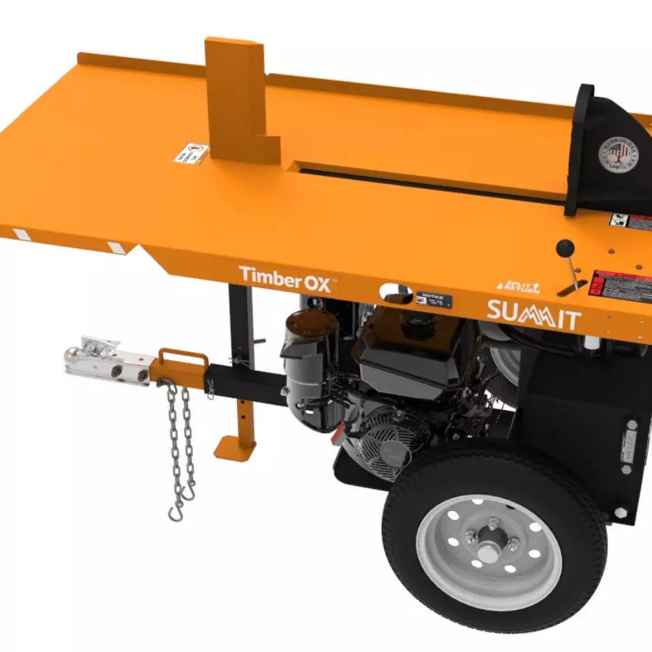 TimberOX Summit 30-Ton Log Splitter.