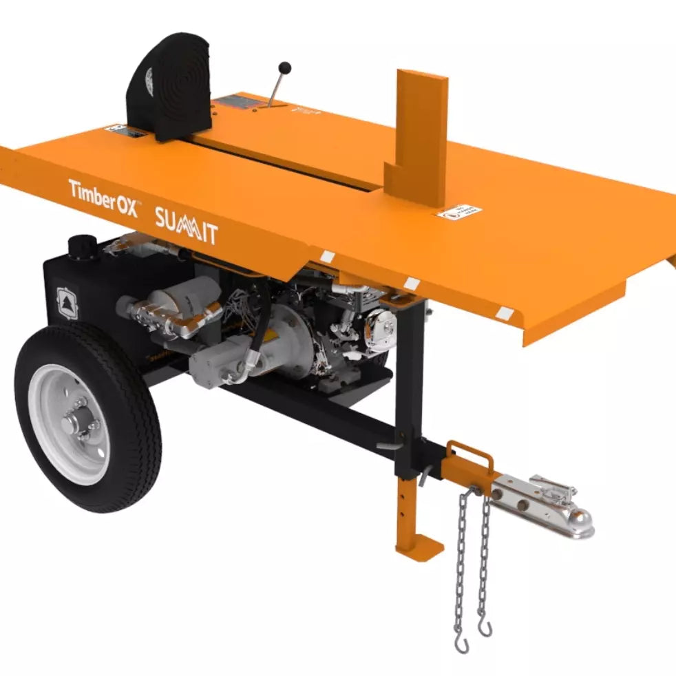 TimberOX Summit 30-Ton Log Splitter.
