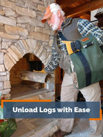 Hearth Bin Adjustable Firewood Rack