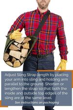 Hearth Bin Adjustable Firewood Rack