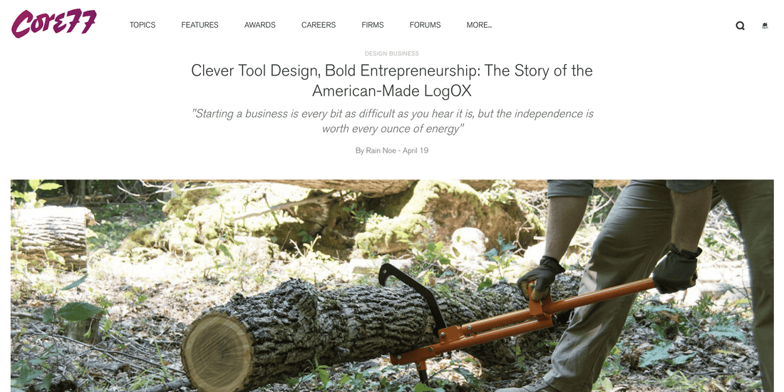 Clever Tool Design, Bold Entrepreneurship: The Story of the American-Made LogOX.