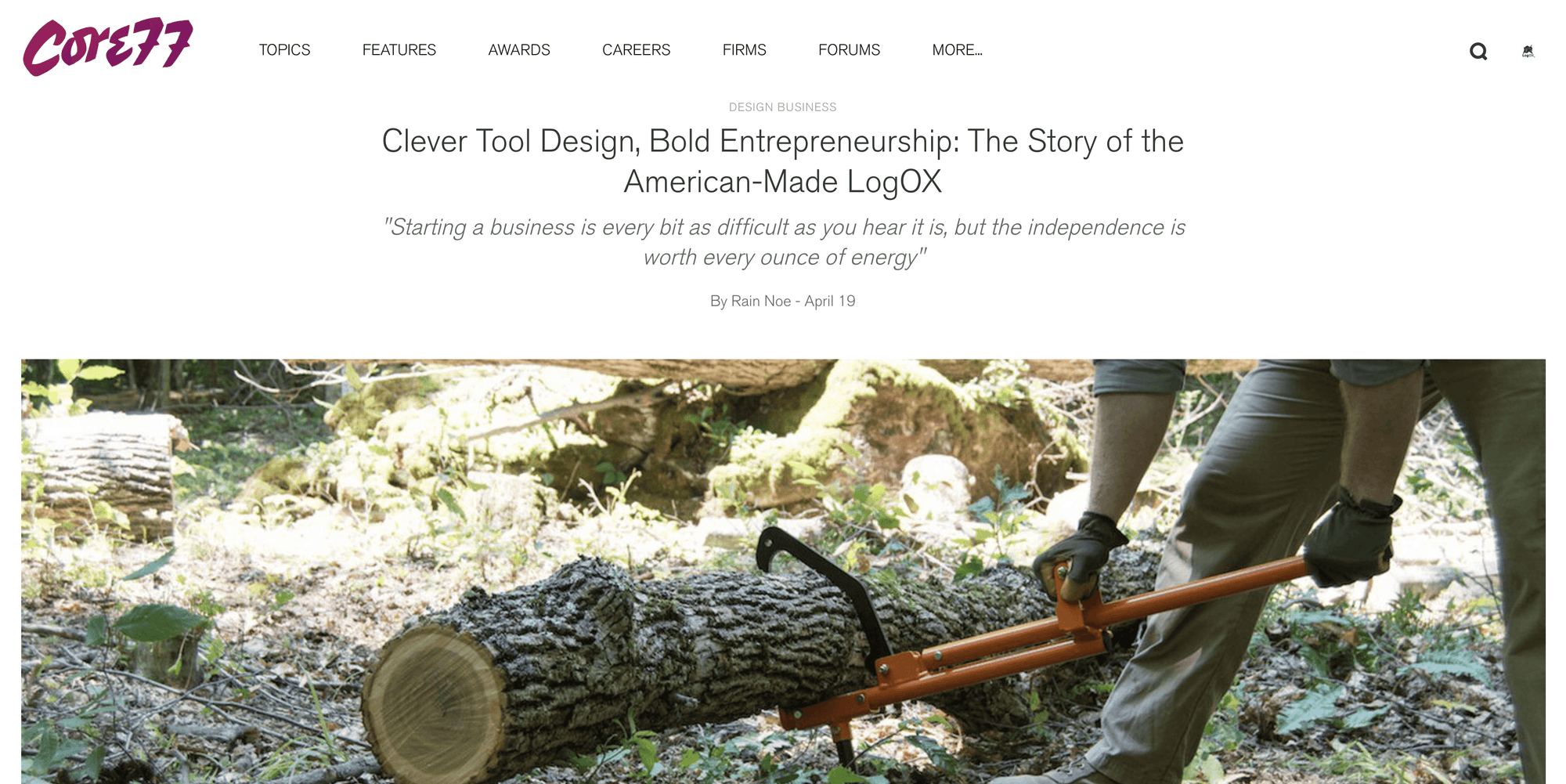 Clever Tool Design, Bold Entrepreneurship: The Story of the American-Made LogOX.