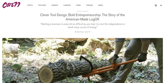 Clever Tool Design, Bold Entrepreneurship: The Story of the American-Made LogOX.