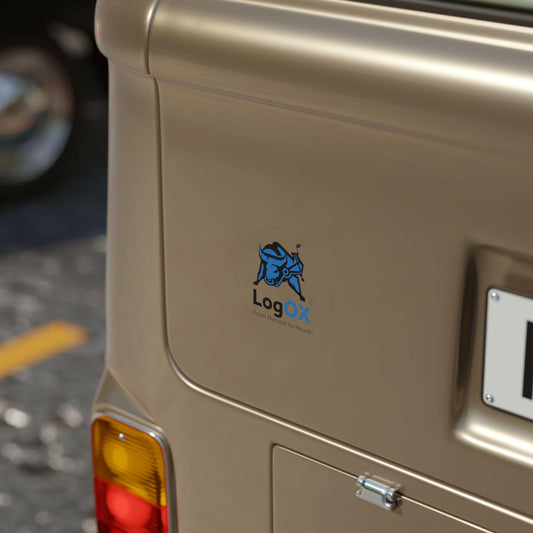 Team LogOX Transparent Outdoor Sticker.
