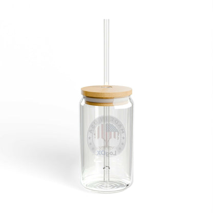 16oz Team LogOX Liberty Tree Logo Sipper Glass.