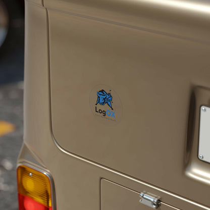 Team LogOX Transparent Outdoor Sticker.