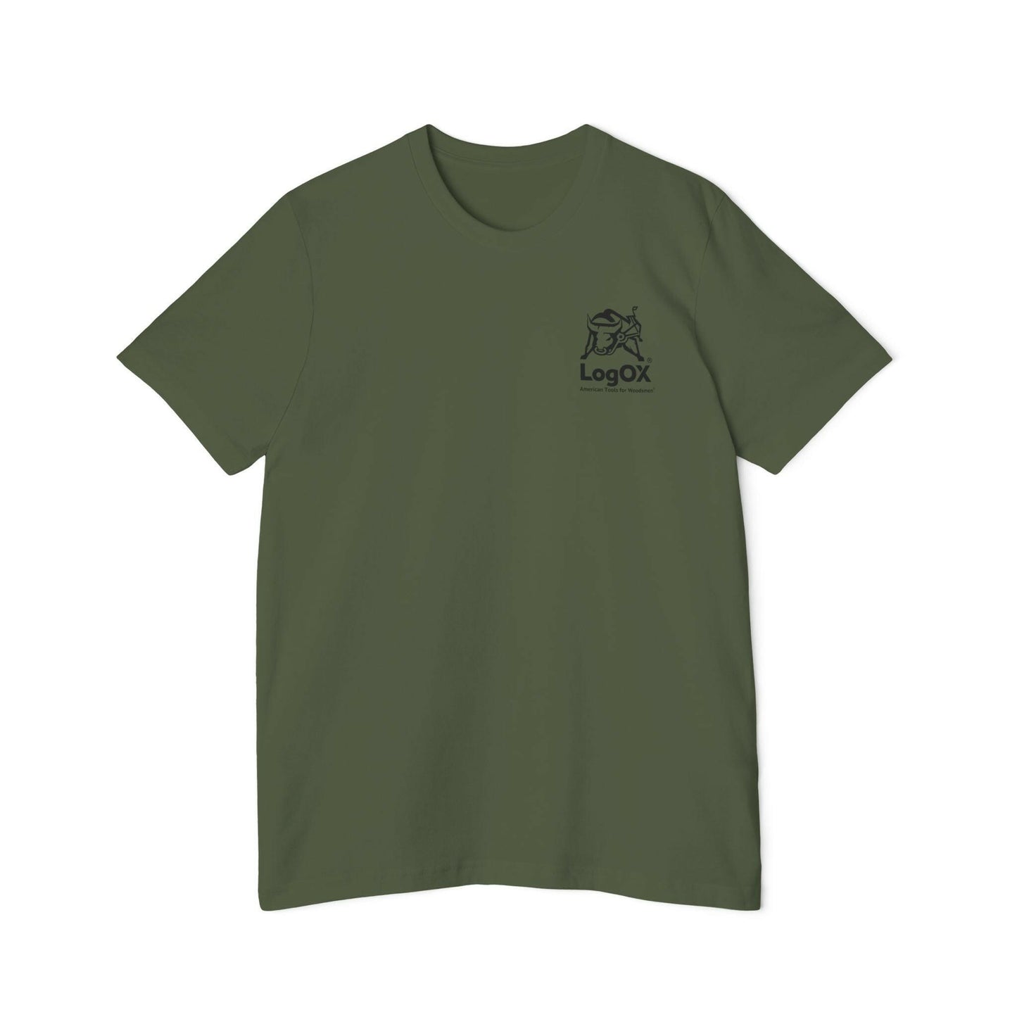 LogOX Liberty Tree Shirt a Premium USA-Made Unisex Short-Sleeve Cotton T-Shirt.