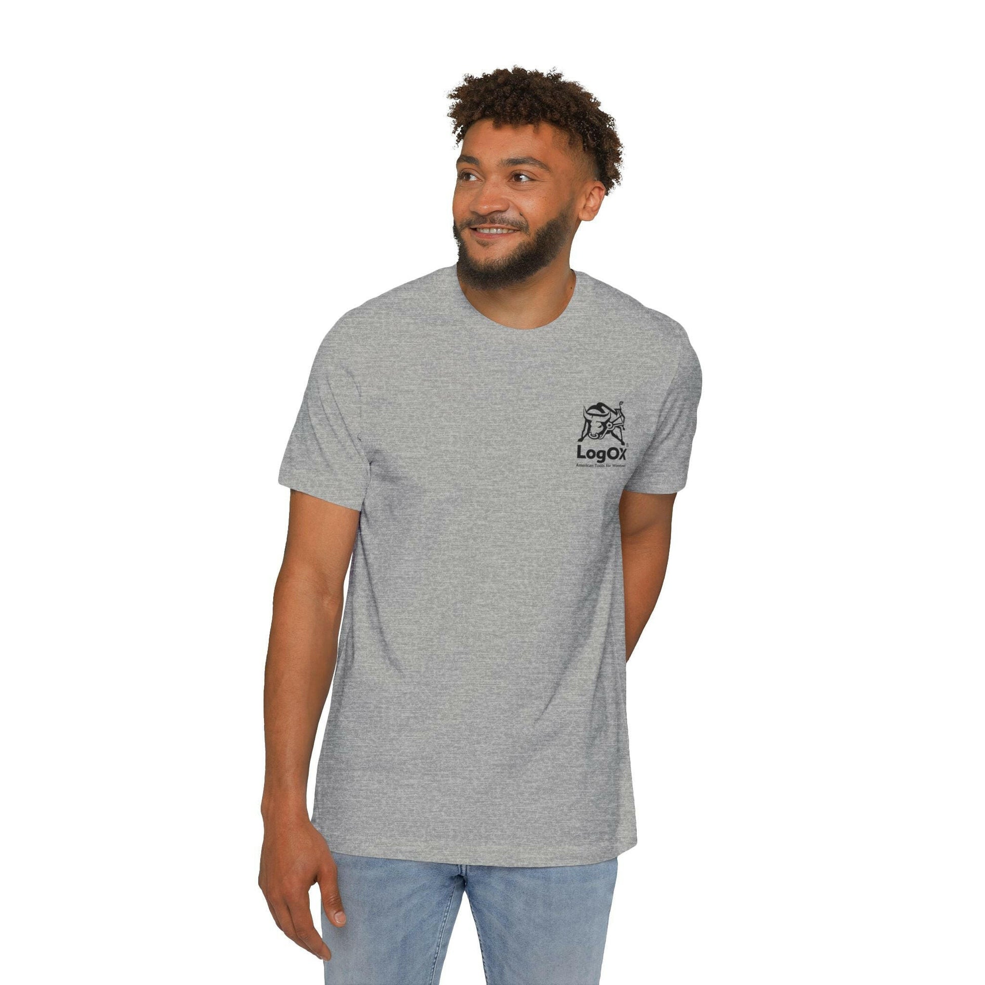 LogOX Liberty Tree Shirt a Premium USA-Made Unisex Short-Sleeve Cotton T-Shirt.