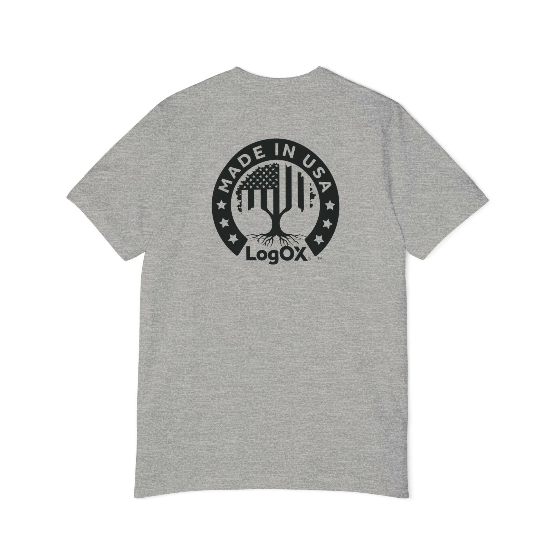 LogOX Liberty Tree Shirt a Premium USA-Made Unisex Short-Sleeve Cotton T-Shirt.
