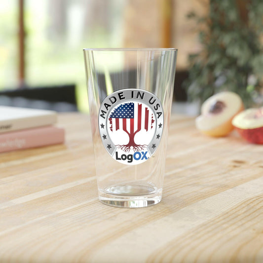 Team LogOX Made in USA Pint Glass, 16oz.