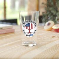 Team LogOX Made in USA Pint Glass, 16oz Mug Printify 16oz 