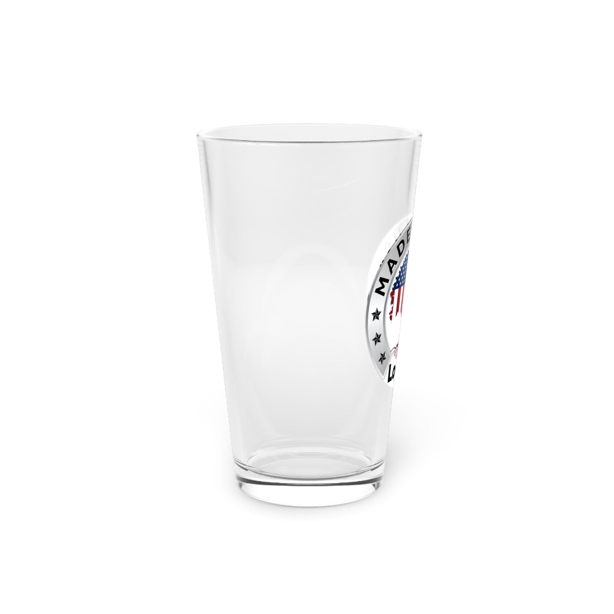 Team LogOX Made in USA Pint Glass, 16oz Mug Printify 
