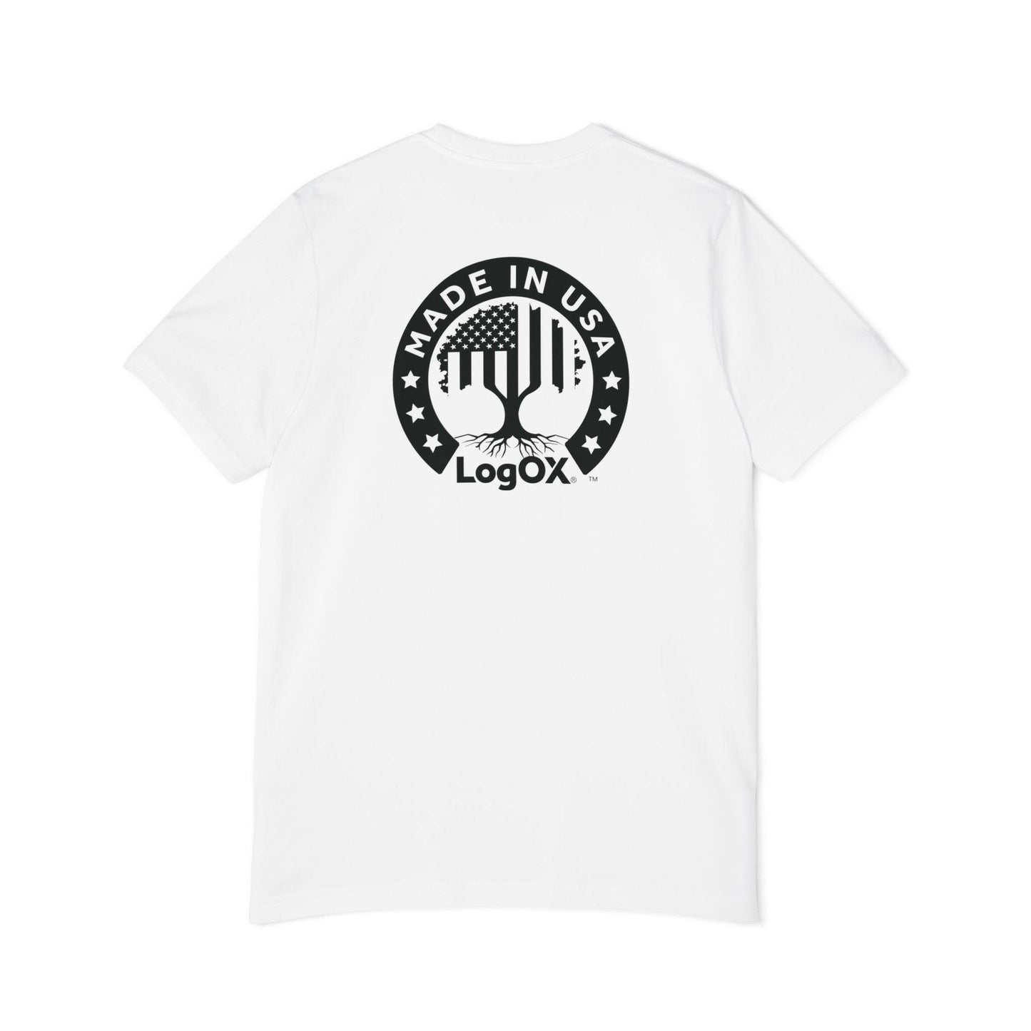 LogOX Liberty Tree Shirt a Premium USA-Made Unisex Short-Sleeve Cotton T-Shirt.