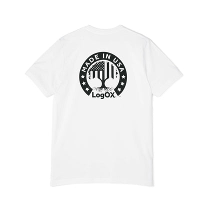 LogOX Liberty Tree Shirt a Premium USA-Made Unisex Short-Sleeve Cotton T-Shirt.