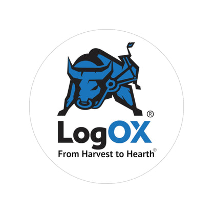 Team LogOX Transparent Outdoor Sticker.