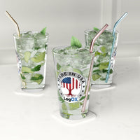 Team LogOX Made in USA Pint Glass, 16oz Mug Printify 