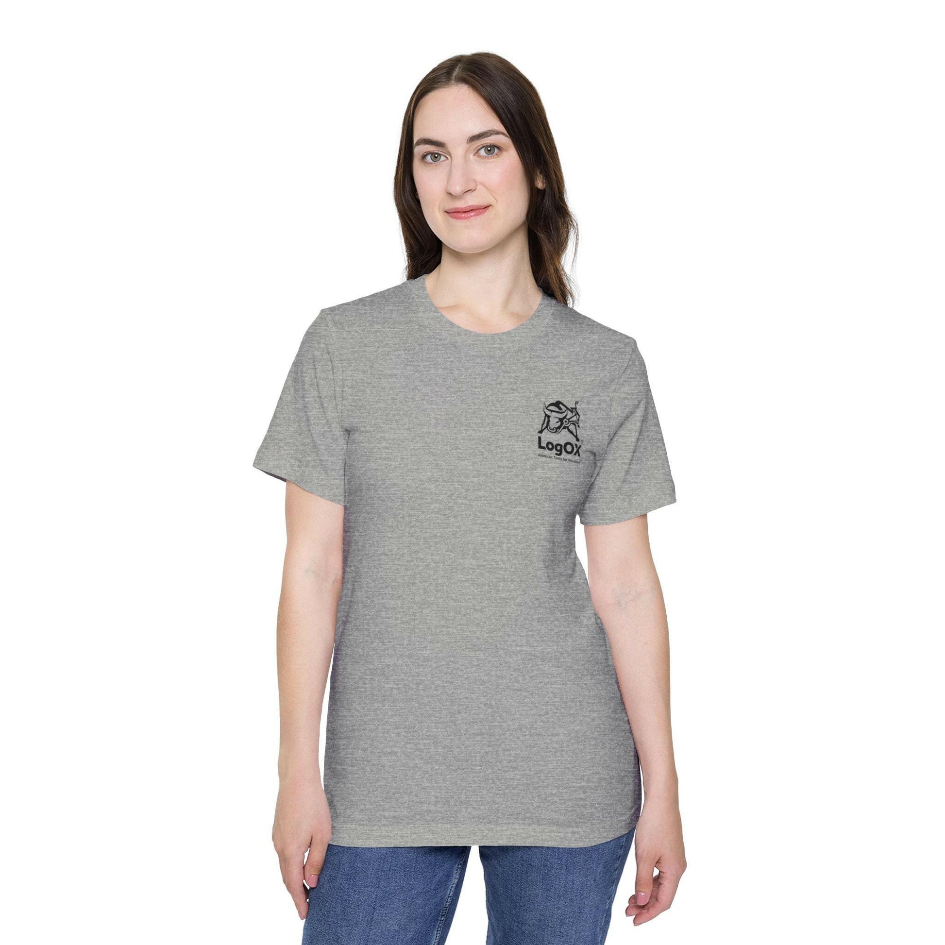 LogOX Liberty Tree Shirt a Premium USA-Made Unisex Short-Sleeve Cotton T-Shirt.
