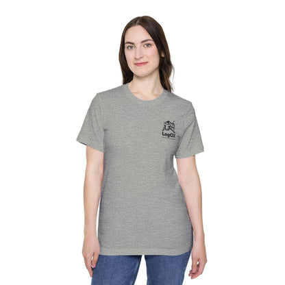 LogOX Liberty Tree Shirt a Premium USA-Made Unisex Short-Sleeve Cotton T-Shirt.