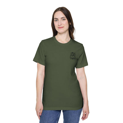 LogOX Liberty Tree Shirt a Premium USA-Made Unisex Short-Sleeve Cotton T-Shirt