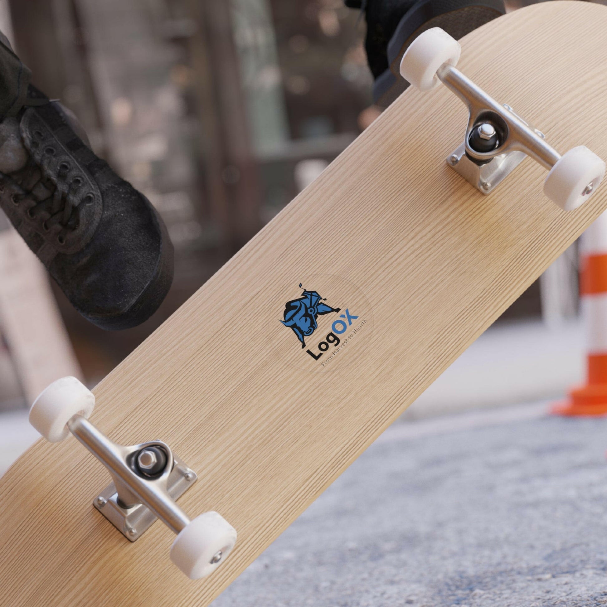 Team LogOX Transparent Outdoor Sticker.