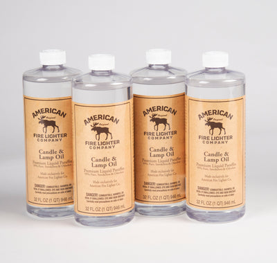 Candle and Lamp Oil - 4 pack