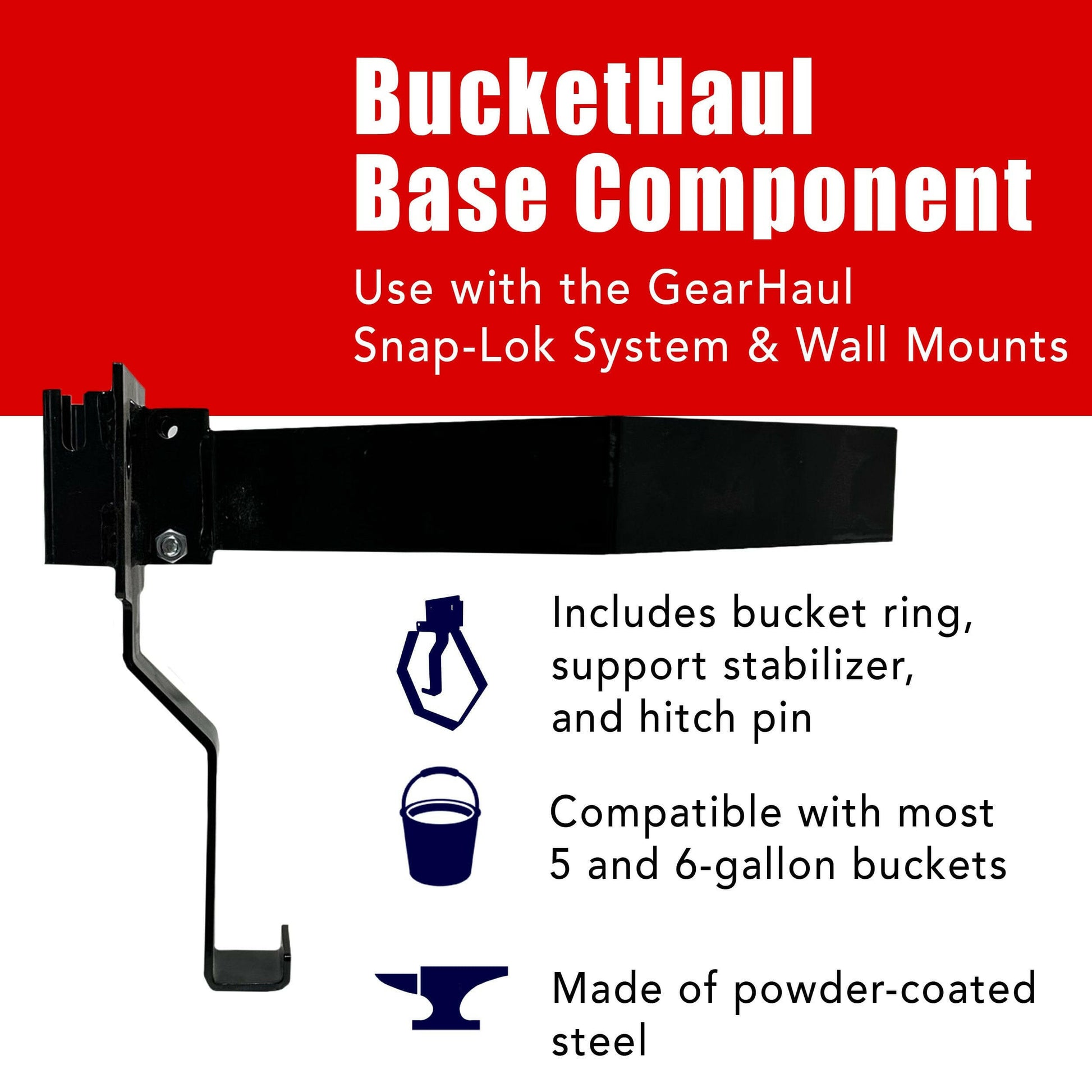 BucketHaul Base Component.