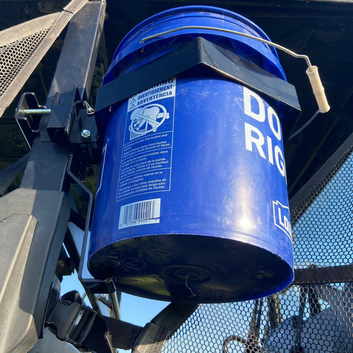 BucketHaul Fixed Mount for Tubing and ROPS.