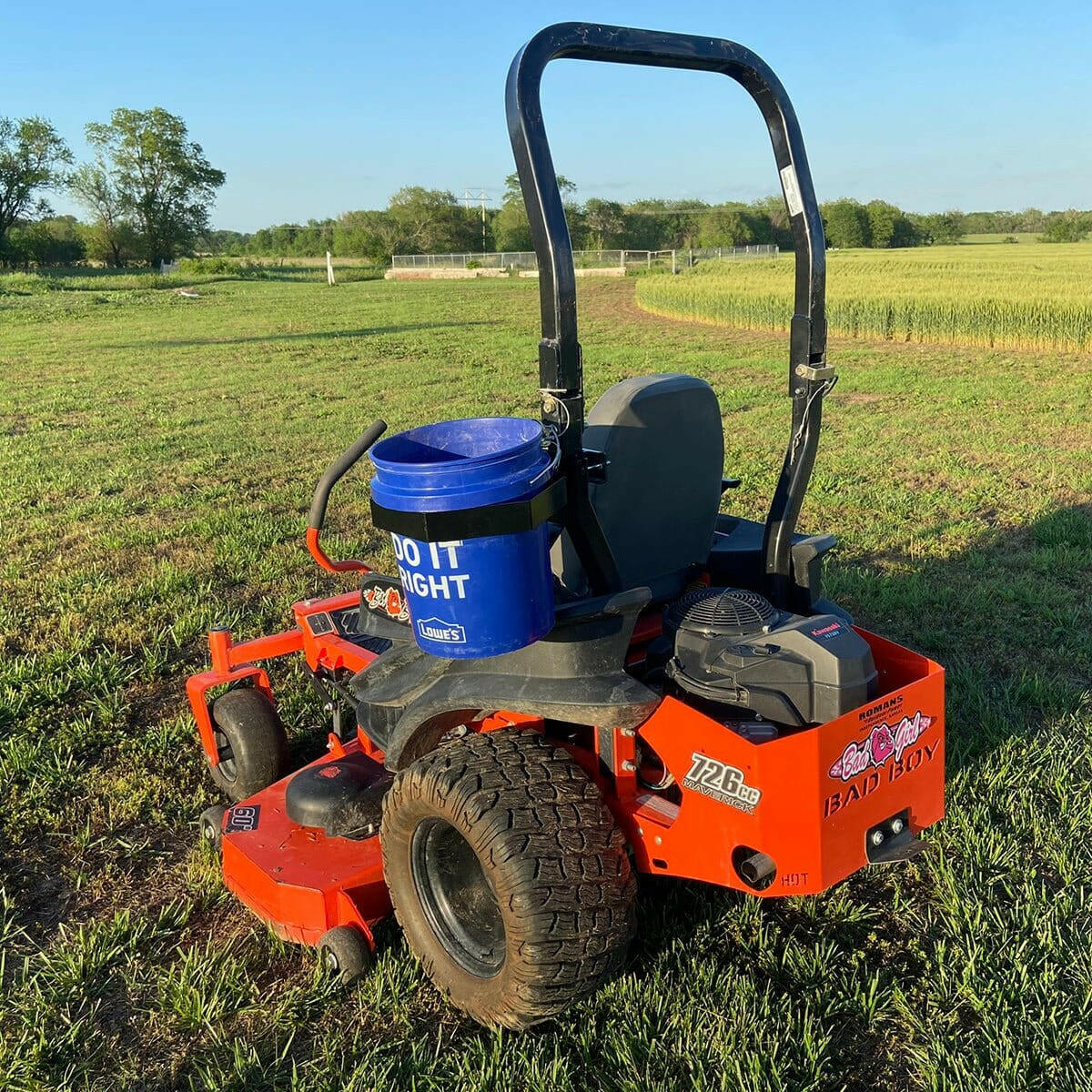 BucketHaul Fixed Mount for Tubing and ROPS.