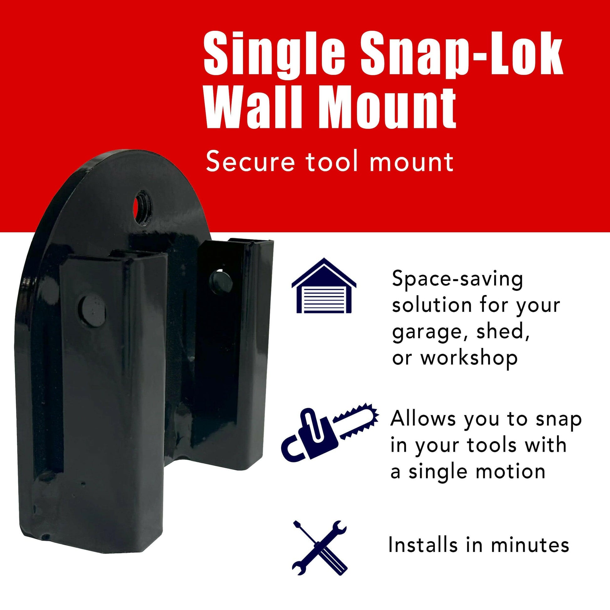 GearHaul Snap-Lok Wall Mount.