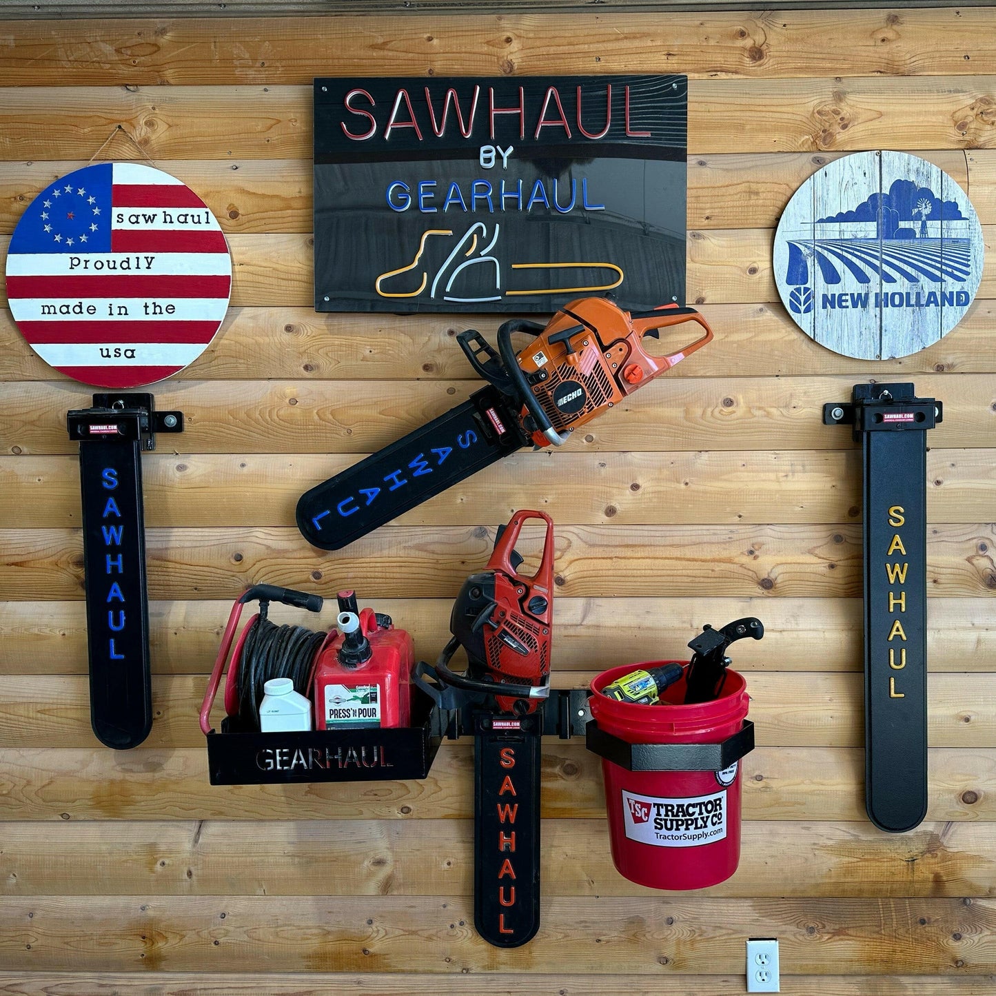 GearHaul Snap-Lok Wall Mount.