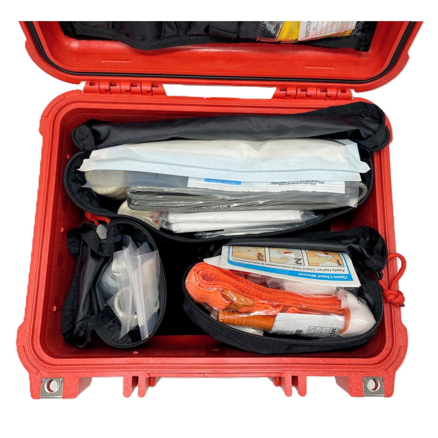 Logger’s First Aid and Trauma Kit - Hard Case – OSHA Compliant.