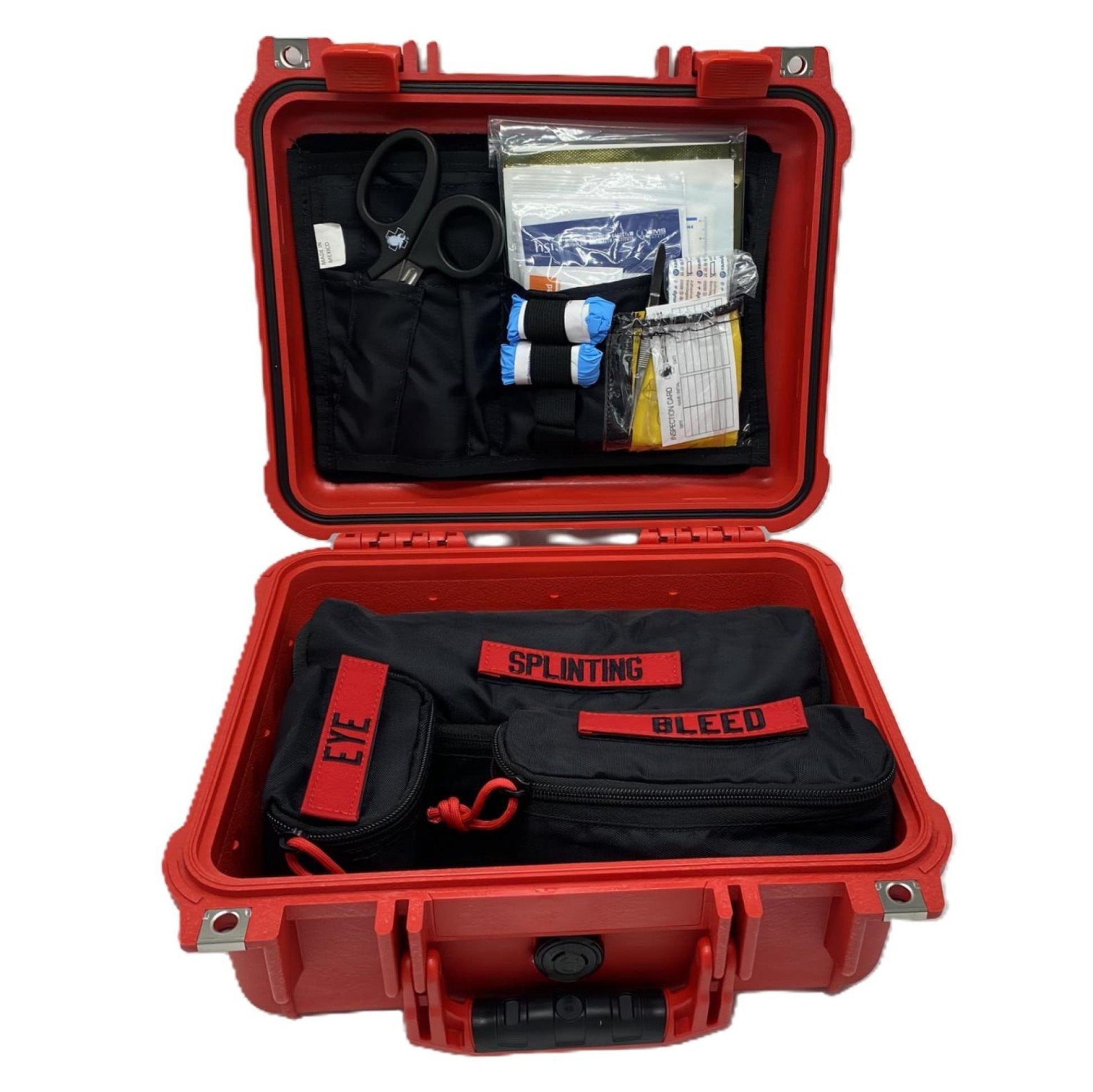 Logger’s First Aid and Trauma Kit - Hard Case – OSHA Compliant.