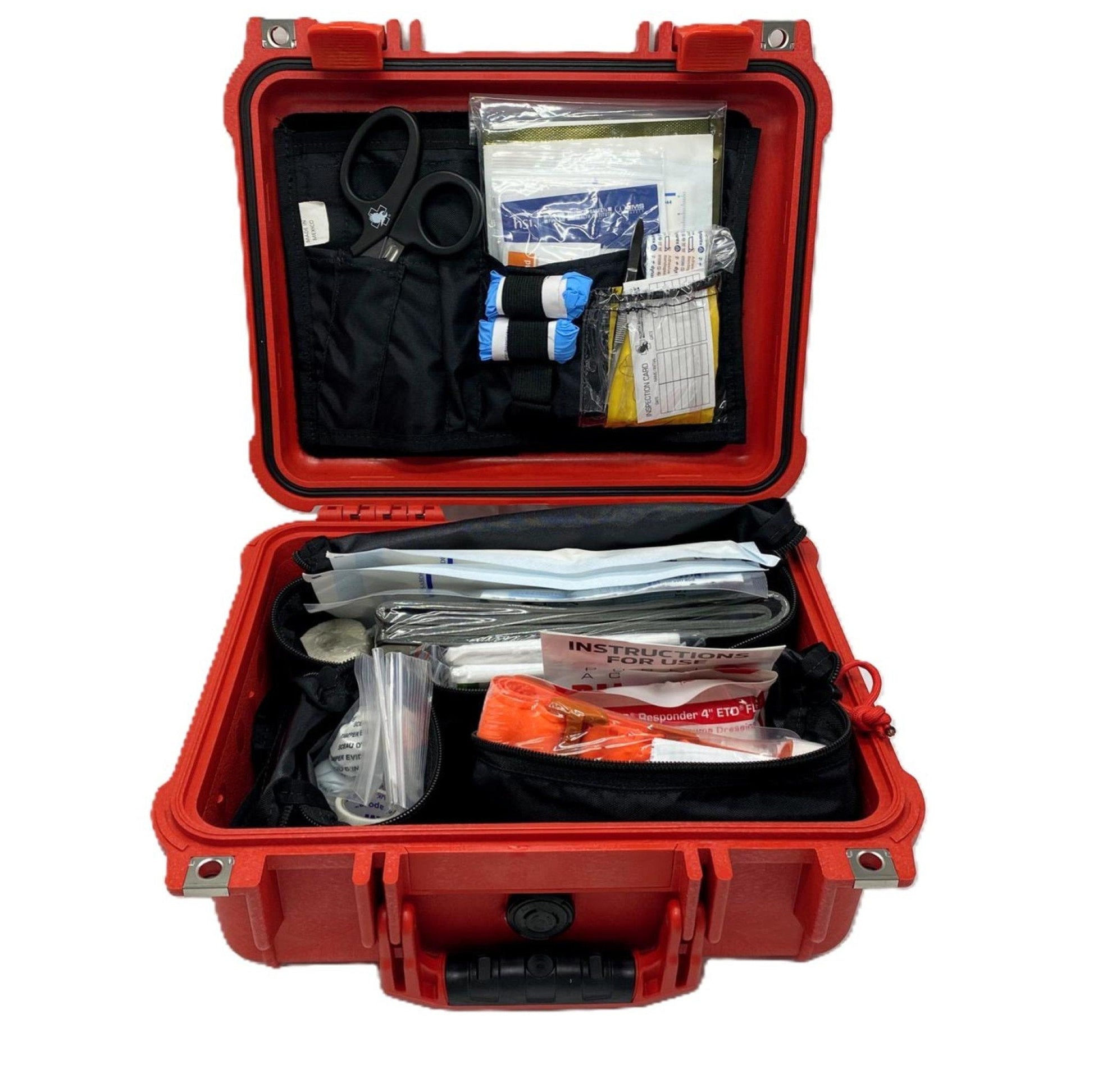 Logger’s First Aid and Trauma Kit - Hard Case – OSHA Compliant.