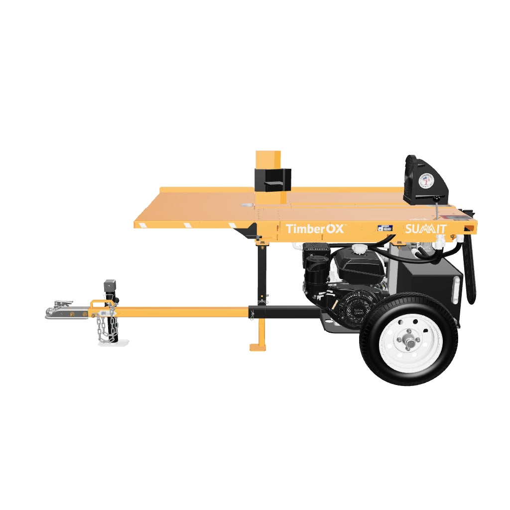 TimberOX Summit 30-Ton Log Splitter.