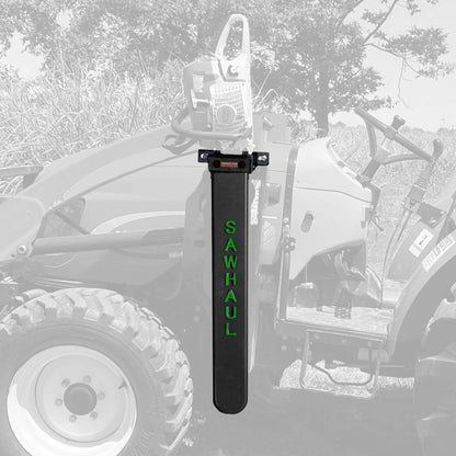 SawHaul Fixed Mount for Tractors Complete Kit GearHaul Green 36" Standard