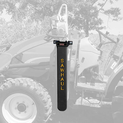 SawHaul Fixed Mount for Tractors Complete Kit GearHaul Yellow 36" Standard