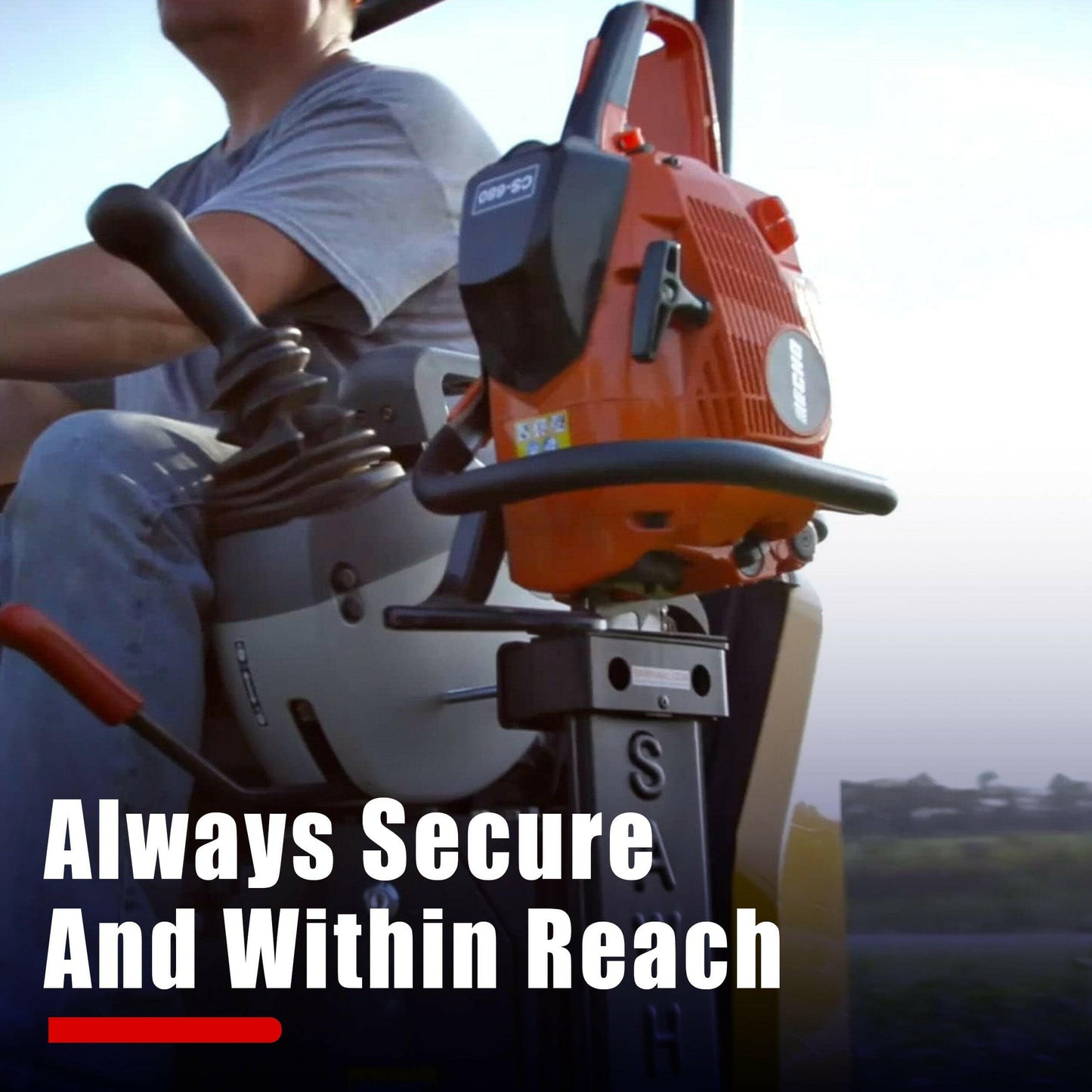 SawHaul Fixed Mount for Tubing and ROPS.