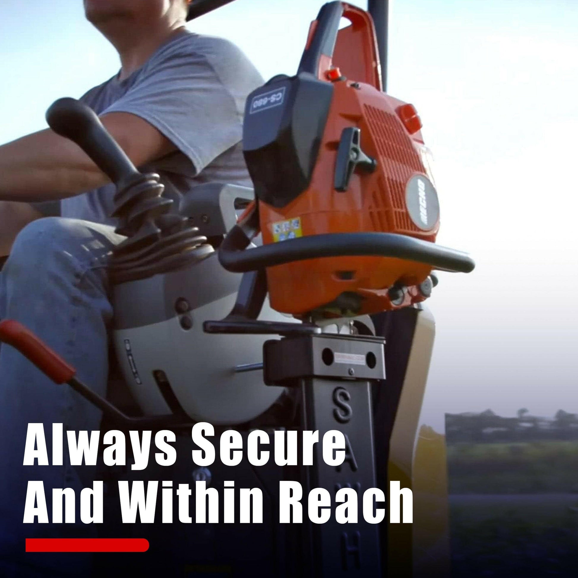 SawHaul Fixed Mount for Tubing and ROPS.
