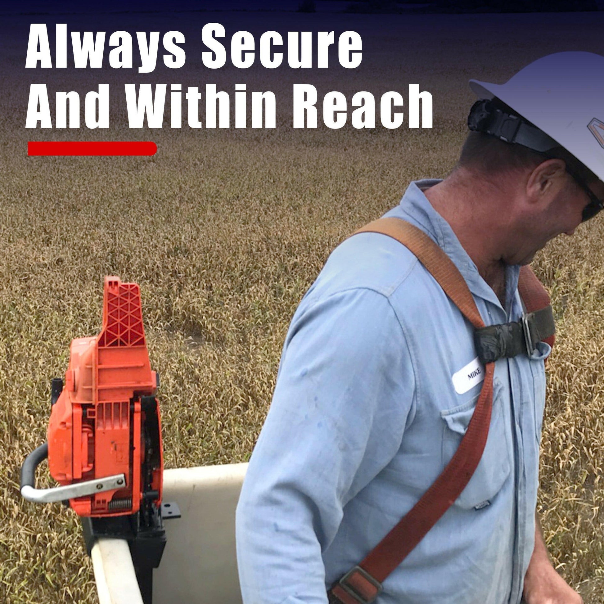 SawHaul Mount for Aerial Bucket Trucks.