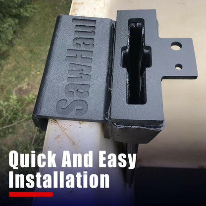 SawHaul Mount for Aerial Bucket Trucks.