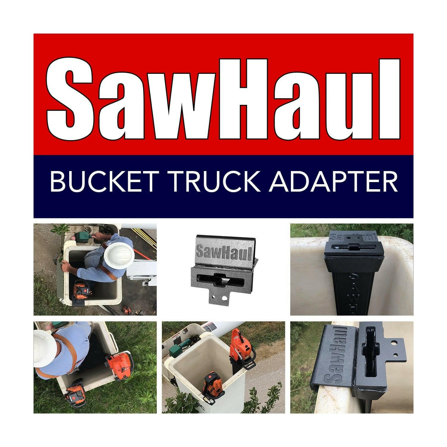 SawHaul Mount for Aerial Bucket Trucks.