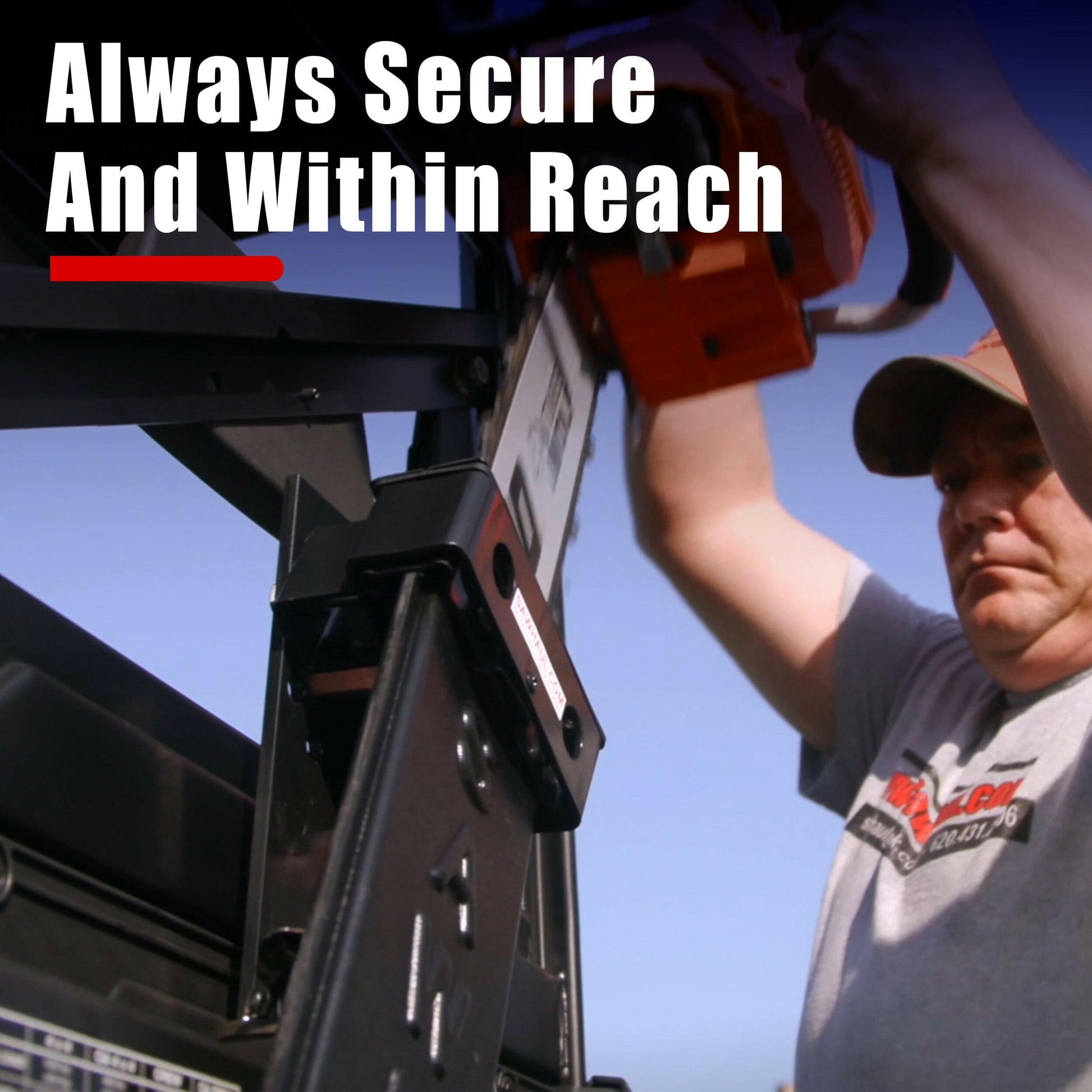 SawHaul Snap-Lok Rotating Mount for Polaris and CanAm.