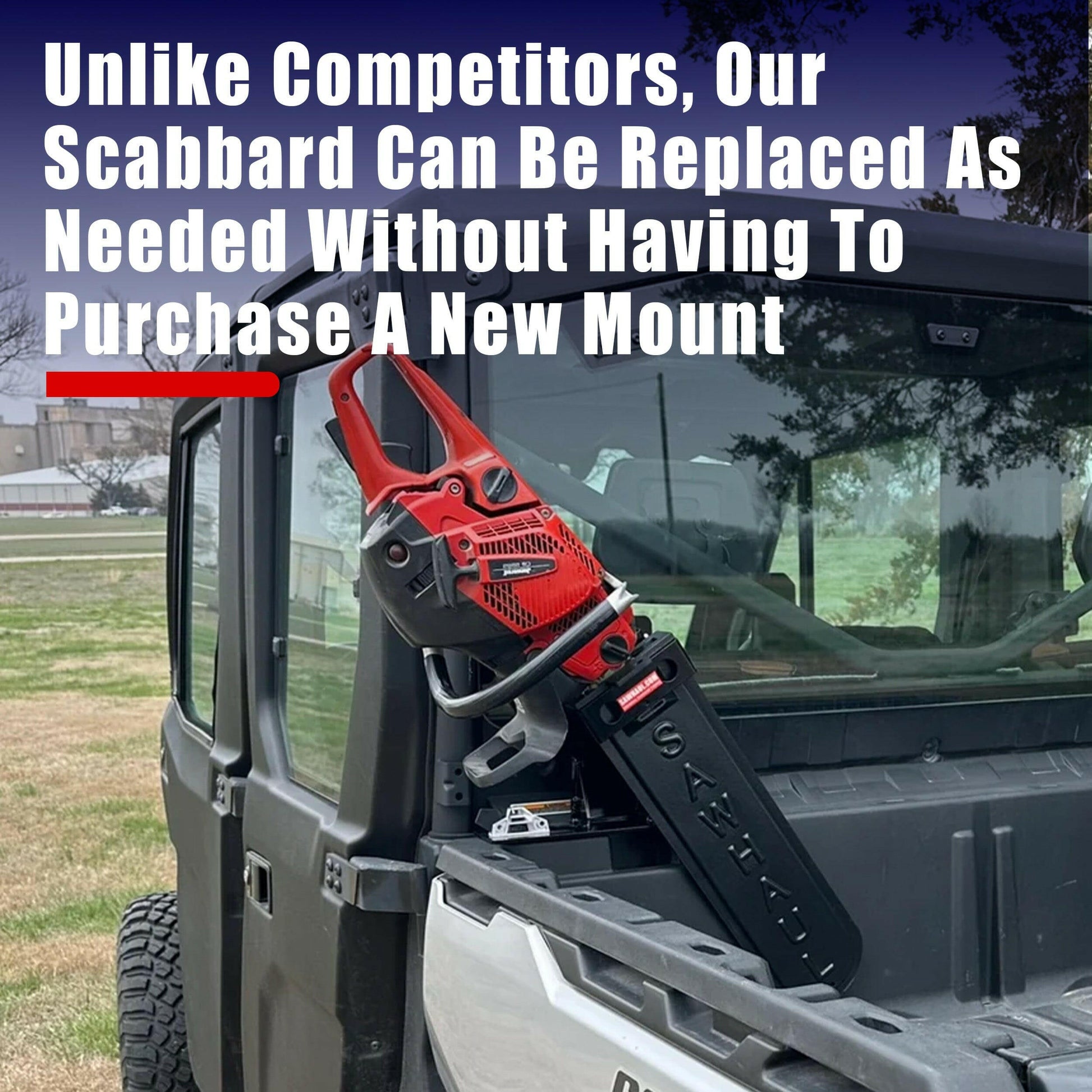 SawHaul Snap-Lok Rotating Mount for Polaris and CanAm.