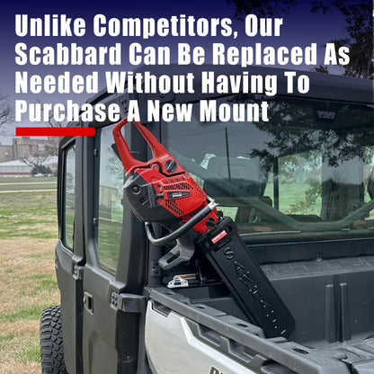 SawHaul Snap-Lok Rotating Mount for Polaris and CanAm.