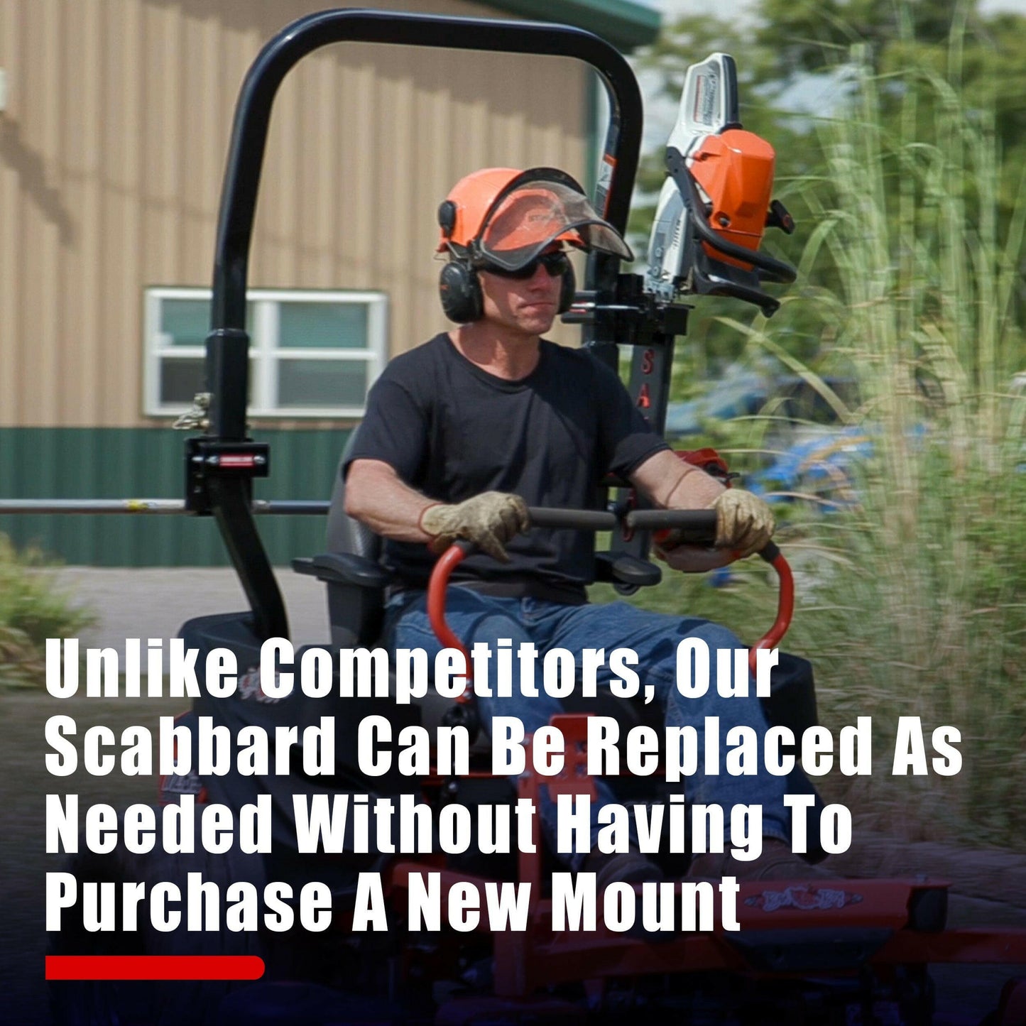 SawHaul Snap-Lok Rotating Mount for Tubing and ROPS.
