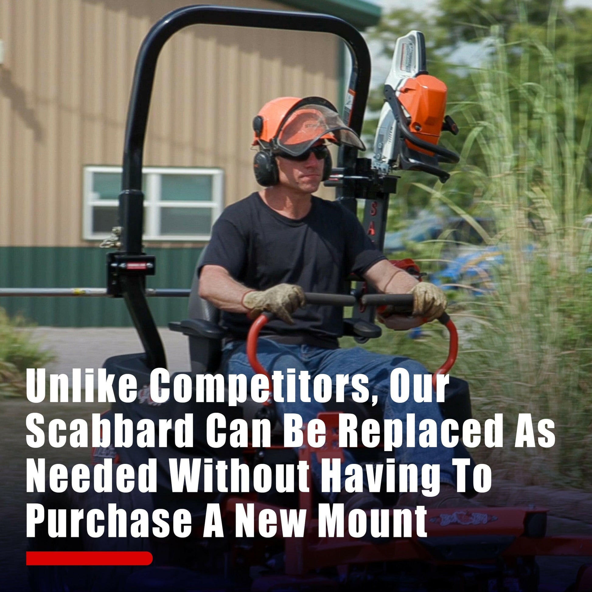 SawHaul Snap-Lok Rotating Mount for Tubing and ROPS.