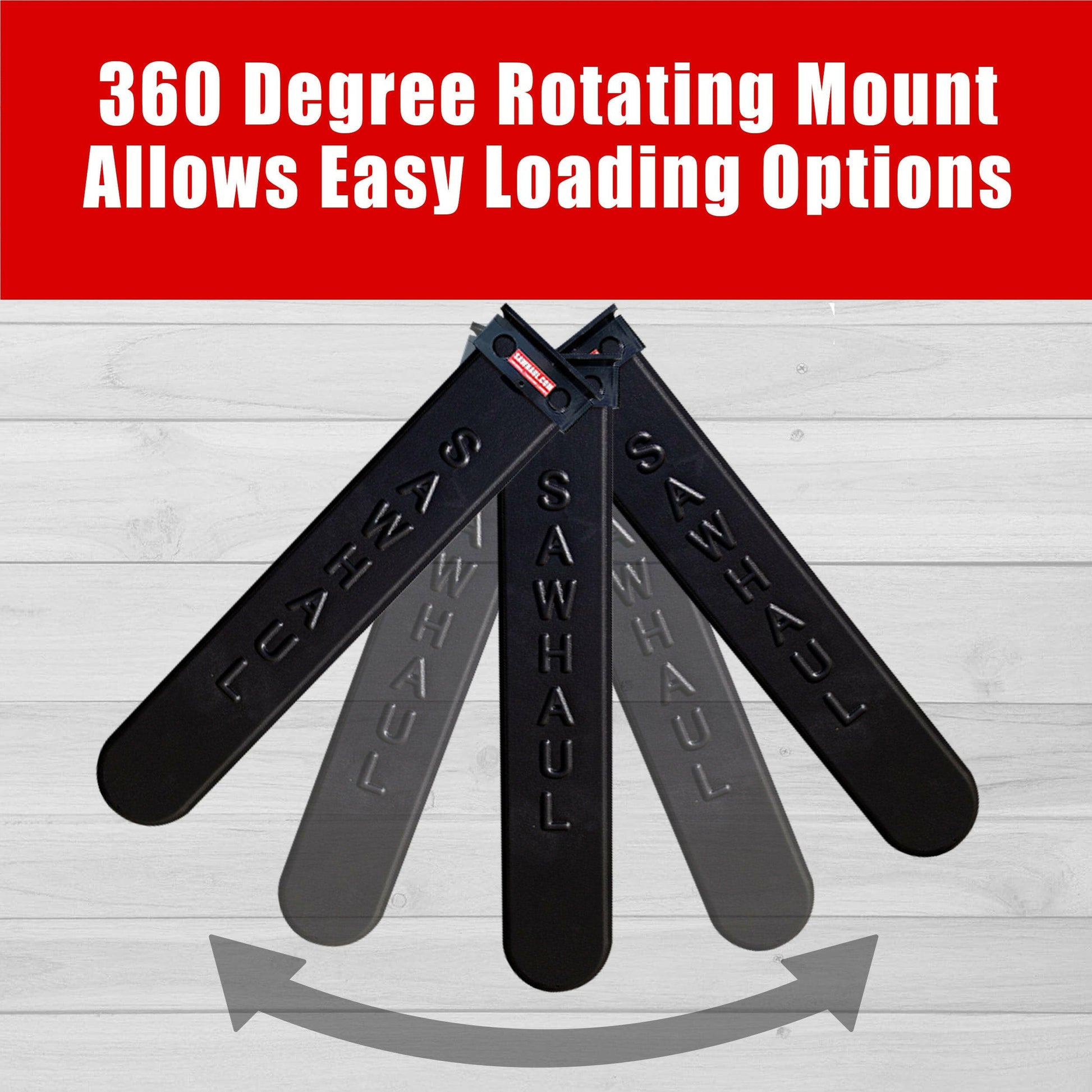 SawHaul Snap-Lok Rotating Mount for Tubing and ROPS.